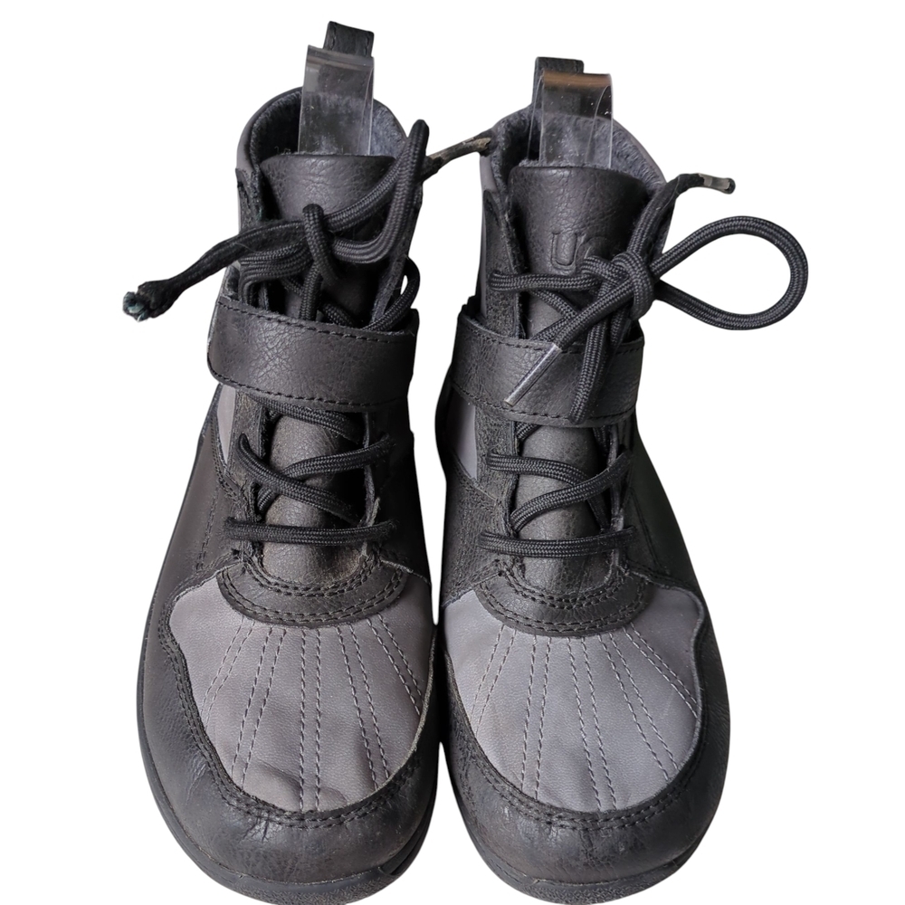 Ugg Australia Kids‎ Kaylen Waterproof Boots Size 3 Grey and Black